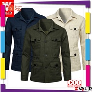 KAIN LEMBUT HALUS ADEM TEBAL // Valir Gavin - Jaket Pria Casual