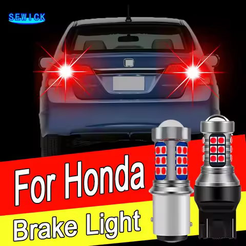 2pcs LED Brake Light Blub Lamp P21/5W 1157 BAY15D Canbus No Error For Honda Civic 6 7 Accord 7 1998 