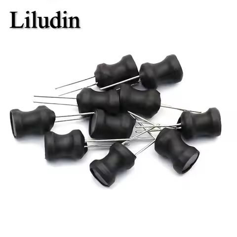 10/50/100Pcs DIP Power Inductor 6*8mm 2.2UH 4.7UH 10uH 22uH 100uH 150uh 220uH 330uH 470uH 1MH 2.2MH 