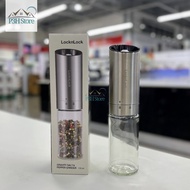 Máy xay tiêu và muối LocknLock bình chứa thủy tinh tay cầm Inox dùng pin CKO117 P3H Store