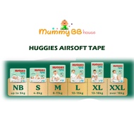 HUGGIES AirSoft Tape NB68/ S58/ M52/ L44/ XL38/ XXL32