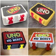 UNO Card Case Uno Card Box Card holder UNO Flip UNO No Mercy Case Poker Card Keeper Uno Case No Merc
