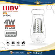 LUBY L770C / LAMPU EMERGENCY 40 LED L-770C BATERAI LITHIUM TAHAN 14 JAM / RECHARGEABLE