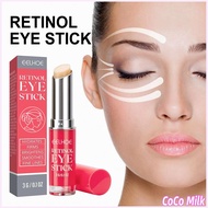 Coco Milk EELHOE Retinol Eye Cream Stick Eye Serum Removes Fine Lines Reduce Black Eye Circles Anti-aging Desalination Crow's feet Moisturize Eye Week