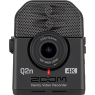Zoom Q2n-4K *ของแท้รับประกัน1ปี* กล้องวิดีโอ Handy Video Recorder, 4K 30 fps,1080p60 Video ฟรี!! Lens Hood, Lens Cap