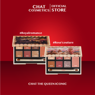 ฉัตร พาเลทแต่งหน้า คอนซีลเลอร์ คอนทัวร์ ลิปสติก  อายแชโดว์ และ บลัชออน CHAT The Queen Iconic