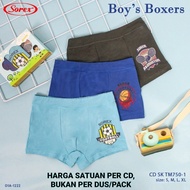 SOREX KIDS BOY SK TM 750 SPORT - BOYS' BOXER UNDERWEAR CD