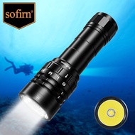 Diving Light, Sofirn SD05, 21700 and 5000mAh Battery, Ultra Bright XHP50.2 Light, 3000lm, with Magne
