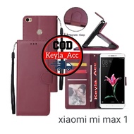 Casing Dompet untuk XIAOMI Mi Max 1 Case Wallet Flip Cover Leather Premium Sarung Buku HP