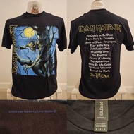 🔥IRON MAIDEN เสื้อวง งานลิขสิทธิ์แท้ นำเข้า-UK ป้ายGildan ของแท้🌍
