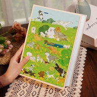 Photo Album 3R Photo Album Book 200 pockets 3.5 X 5 Photos Albumbook Dog Pattern