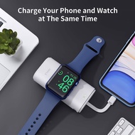 Iwalk DBL9000W Portable Apple Watch Charger 9000mAh Power Bank with Built in Cable Apple Watch and P