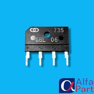 4 AMPER SHORT LEGS COMB DIODE GOOD 600V4A