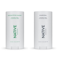 Native Deodorant | Natural Deodorant for Women and Men, Aluminum Free with Baking Soda, Probiotics,