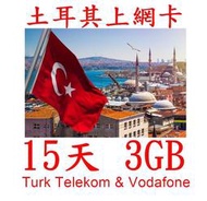 【杰元生活館】土耳其 俄羅斯 上網卡 15日 3GB流量 可在台灣、香港、澳門、中國激活