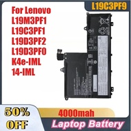 4000mah High-Quality Laptop Battery L19C3PF9 for Lenovo L19M3PF1, L19C3PF1, L19D3PF2, L19D3PF0, K4e-