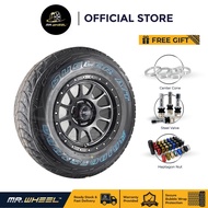 [Package Set] New Sport Rim K.BREAK 16 inch 8.5j 6x139.7 ET-10 with New BRIDGESTONE A/T Mr Wheel 4x4
