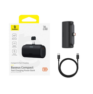 Sạc dự phòng Baseus Mini 20W 5000mAh Type C Iphone sạc nhanh Pin ngoài PowerBank cho iPhone 15 Pro M