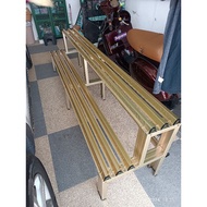 [FREE SHIPPING]- JASMINE GOLD 2 TINGKAT 9.8KAKI/ RAK BUNGA BERTINGKAT /RAK BUNGA BESI TAHAN KARAT /A