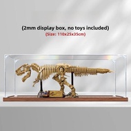 Acrylic Display Case for Lego 76968 Tyrannosaurus Dinosaur Fossil Figurine Storage Box Dust Cover Co