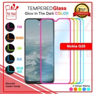 YITAI GLOW IN THE DARK TEMPERED GLASS NOKIA 5.3 NOKIA G10 NOKIA G20