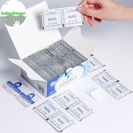 Babyshower 300/100Pcs Degreaser Nails Gel Nail Polish Remover,Gel Polish Remover Pads Foil Nail Art,