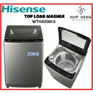 Hisense 20kg Top Load Fully Auto Washer Washing Machine / Mesin Basuh / 洗衣机 WTHX2001S (20kg)
