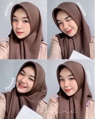 Diskon Hijab Jilbab Kerudung Krudung Sekolah Segi Empat Paris Premium