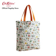 Cath Kidston กระเป๋าสำหรับผู้หญิง Foldaway Tote ลาย Miffy Rodeo สี Ecru
