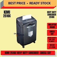 KIMI 2510C HEAVY DUTY PAPER SHREDDER -CROSS CUT / KIMI / 2510C / PAPER SHREDDER /