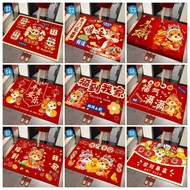 Chinese New Year 2025 Horse Zodiac Doormat Floor Mat Chinese New Year Hampers/ Chinese New Year Gift