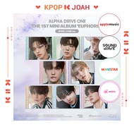 [POB] ALPHA DRIVE ONE (ALD1) [EUPHORIA] 1st MINI ALBUM (JEWEL CASE VER.) (13th Jan.2026)