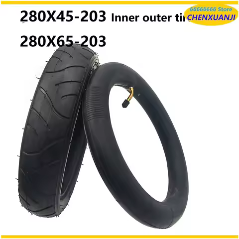 280X45-203 280x65-203 Tyres for Baby Stroller Accessories Thickened Tires Children'sTricycle Trolley