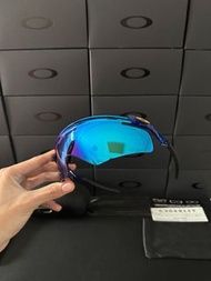 💥現貨💥輕量抗衝 廣角視野 戶外運動必備 Oakley Encoder 寶石藍Prizm運動太陽眼鏡 | Oakley Encoder Prizm Sapphire Sports Sunglasses