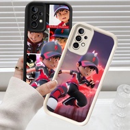 C-40 Boboiboy Black and White CasingFusion for Samsung Galaxy S25 Ultra M15 S24 S21 FE A55 5G