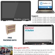 LCD HP Pavilion x360 m3-u001dx u103dx u003dx u101dx LCD Touch With Frame ( Fullset ) original