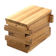 BSIRI Jigsaw Safe Box- Secret Box Brain Teaser Wooden Puzzle Boxes with Hidden Compartments. Ideal M