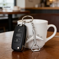 [Nice]  Aircraft Model Keychain Airplane Bottle Opener Keychain Metal Aircraft Model – Fun Travel Gi