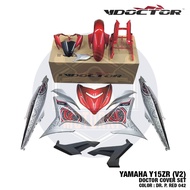 YAMAHA Y15 Y15ZR V2 SPECIAL CUSTOM COLOR BARU BODY COVER SET P RED MERAH BATIK DESIGN