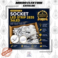 Socket LED Strip Plug/ 2835 36LED