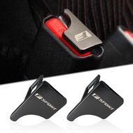Car sticker belt buckle protective cover Pure metal Brown For Lexus F LFA ISF GSF RCF F SPORT ct gs 