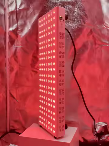 Led Red Light Therapy Panel Dimming Timing LED Beauty Devices Double Chip 660nm 850nm Infrared Light