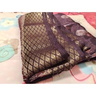 Cotton Saree Indian Saree Violet Color Women Saree *Ready stock