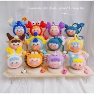 Handmade wool 12 zodiac keychains for decorations and meaningful gifts