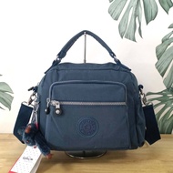 KIPLING Square Handbag &amp; Shoulder bag กระเป๋าถือหรือสะพายข้าง ขนาดกลาง วัสดุ Polyester 100%