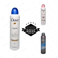 Dove Deodorant Spray for Men & Women - 250ml
