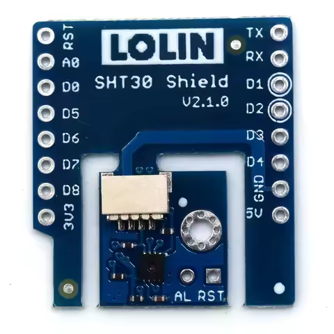 SHT30 Shield V2.1.0 for LOLIN (WEMOS) D1 mini SHT30 I2C digital temperature and humidity sensor modu