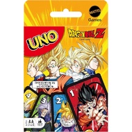 Mattel Game UNO Uno Dragon Ball Z Card Game Party Game for 2-10 players Ages 7 and up HGJ78