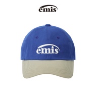 EMIS -NEW LOGO MIX BALL CAP(RENEWAL)(BEIGE/BLACK BEIGE/BLUE BEIGE/BROWN BEIGE/GREEN BEIGE/NAVY BEIGE
