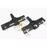 【Exclusive Online Deals】 3pcs 40mm Straight Slide Potentiometer B50k Mono Dimmer Fader 3-pin Stroke 